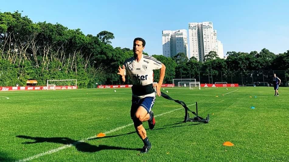 Hernanes - Treino do São Paulo