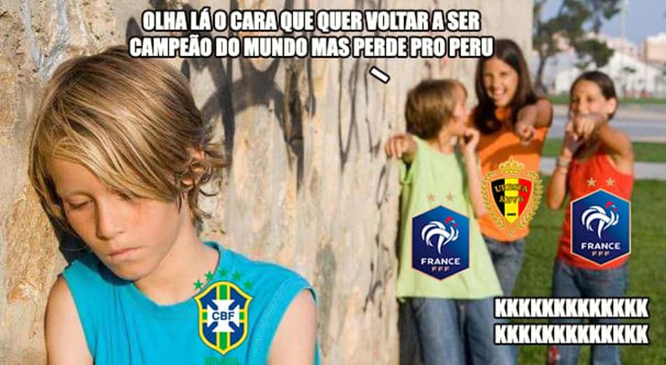 Veja os melhores memes da derrota do Brasil para o Peru