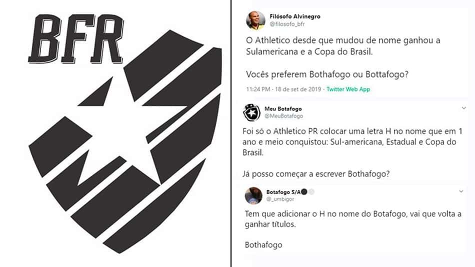 Bothafogo? Torcedores sugerem mudança de nome do Glorioso