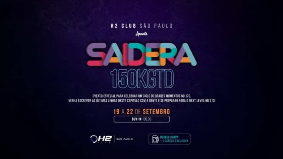 H2 Club SP abre nova sede dia 24 e faz torneio 'Saidera' com R$ 150 mil