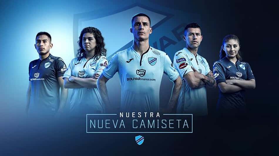 Bolívar lança seus novos uniformes para a temporada