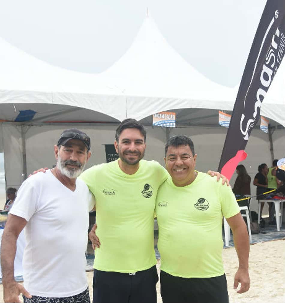 Paulo Roberto, Diego Vidal e Osmar Júnior