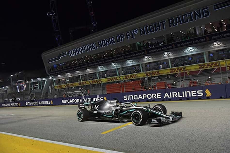 Lewis Hamilton (Mercedes) - GP de Singapura