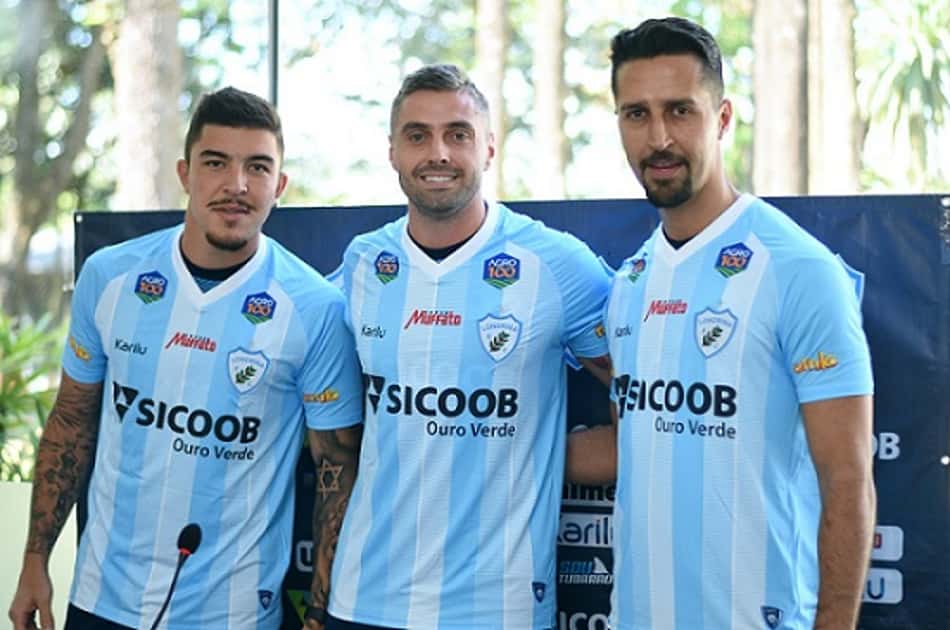 André Moritz, Charles e Dirceu são apresentados no Londrina