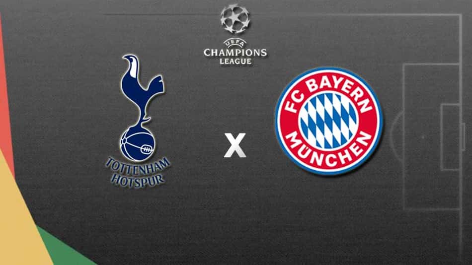 Champions: Tottenham e Bayern se enfrentam pela liderança do Grupo B