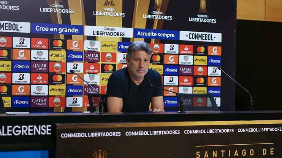 Renato promete Grêmio ofensivo, revela torcida por Fla se cair na semi e faz mistério sobre Maicon