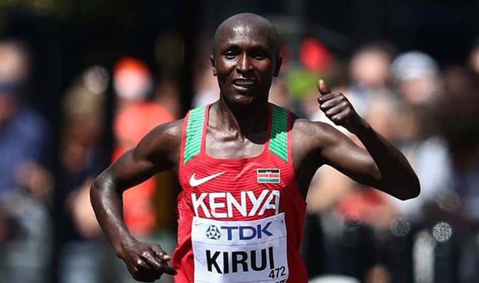Geoffrey Kirui quer ser bicampeão na maratona do Mundial de Atletismo (Divulgação/IAAF)