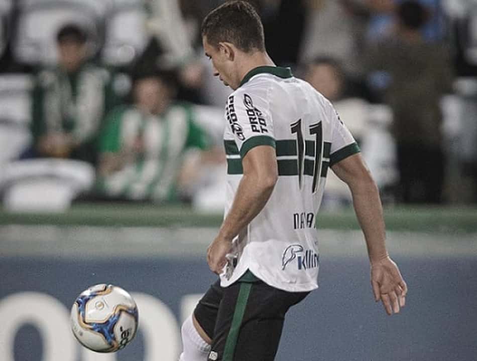 Nathan se empolga com palavras positivas do técnico do Coritiba
