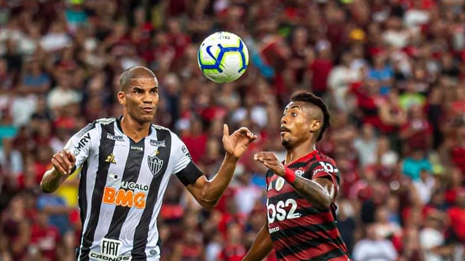 Flamengo x Atlético-MG - Léo Silva e Bruno Henrique