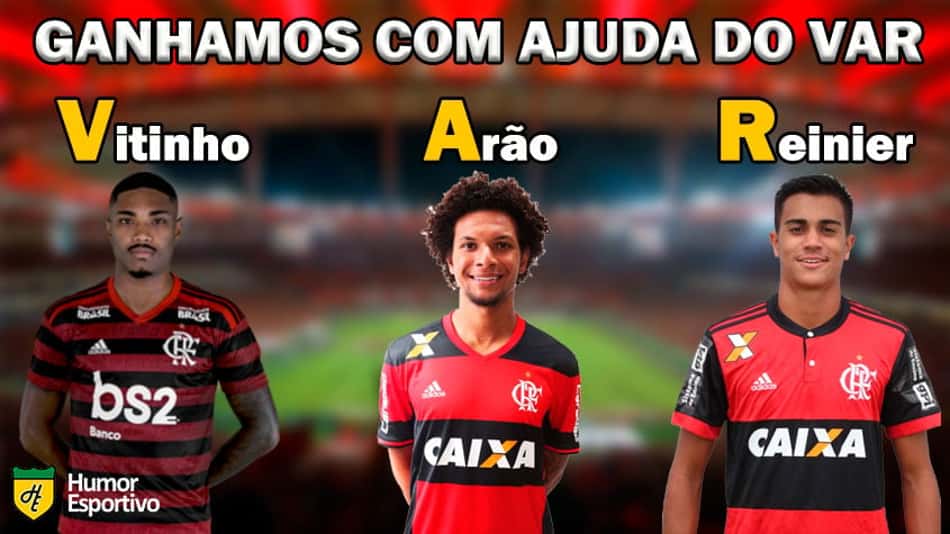 Teve ajuda do VAR! Flamenguistas festejam vitória sobre o Atlético-MG
