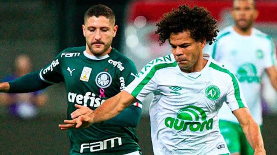 Jogadores da Chape disparam contra a arbitragem após revés no Allianz Parque