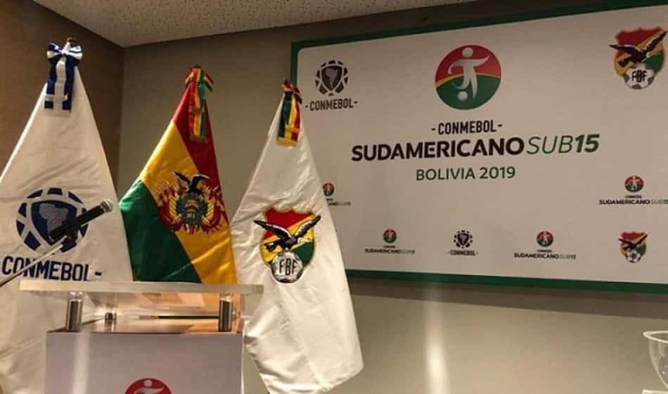 Sorteio do Sul-Americano Sub-15