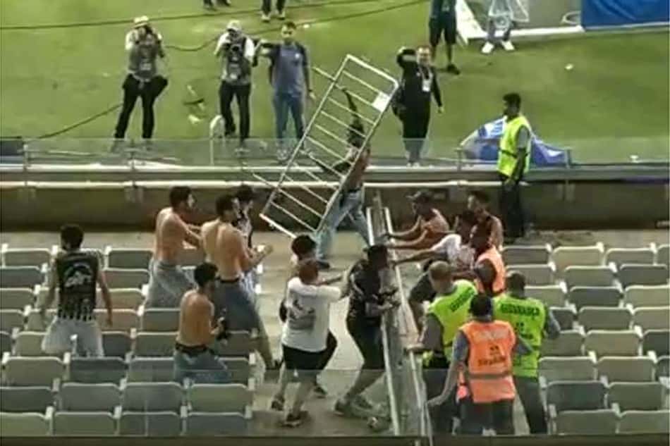 O Mineirão disse que a demanda inicial de seguranças era de 580, mas houve uma falta em massa principalmente para atender demandas do ENEM