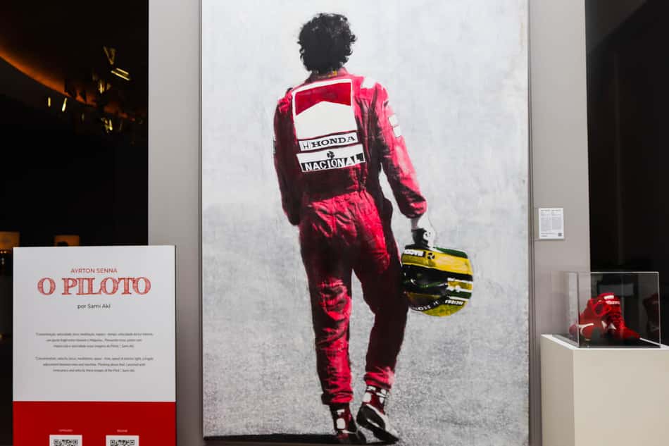 Exposição 'Ayrton Senna, o Piloto' é uma das atrações da semana do GP do Brasil de Fórmula 1 