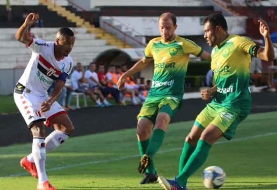 Botafogo-SP e Cuiabá apenas empatam no Santa Cruz