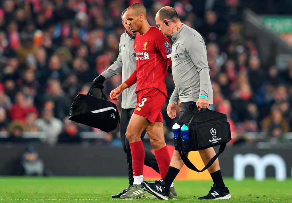 Por lesão, Liverpool confirma Fabinho fora da lista para o Mundial