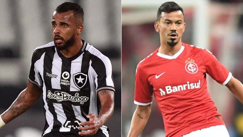 Botafogo x Inter será marcado por reencontros de Alex Santana e Lindoso; compare números