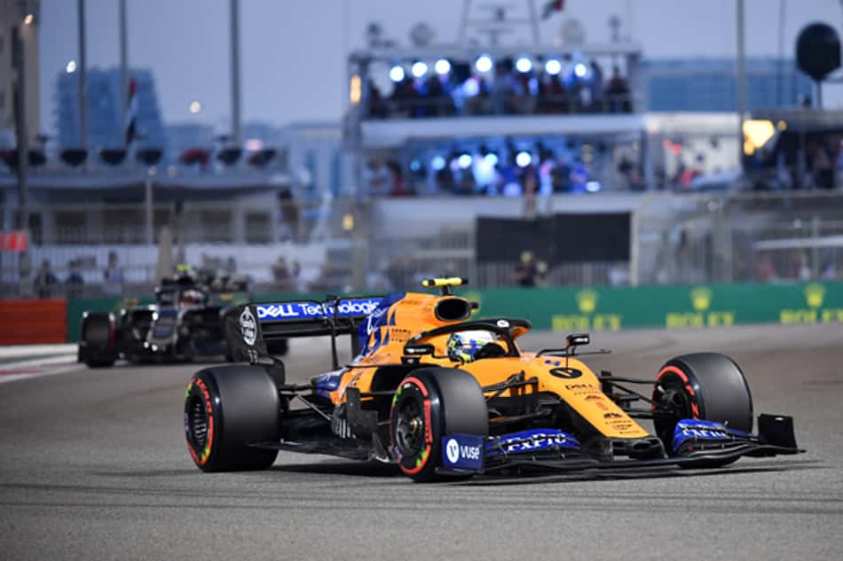 Lando Norris (McLaren) Abu Dhabi F1 2019