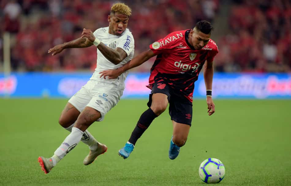 Athletico-PR x Santos - Disputa