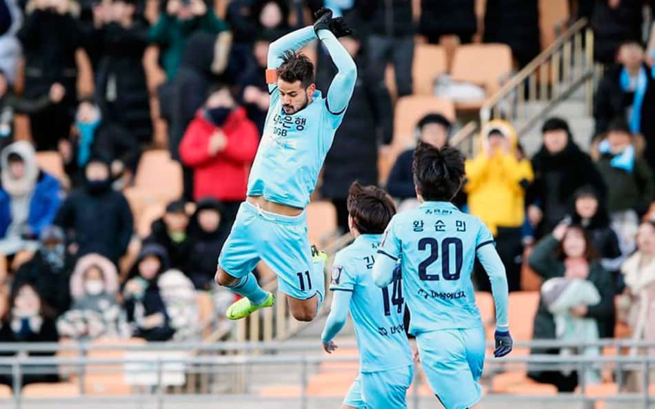 Ex-Atlético Mineiro é eleito para seleção da Liga Coreana