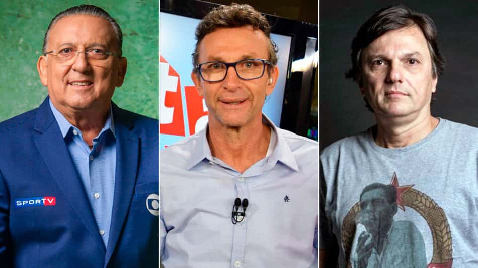 Galvão, Neto e Mauro Cezar