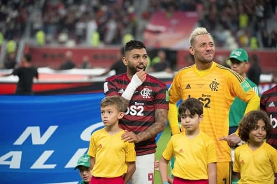 'A gente está levinho': um resumo da estadia do Flamengo em Doha via Gabigol