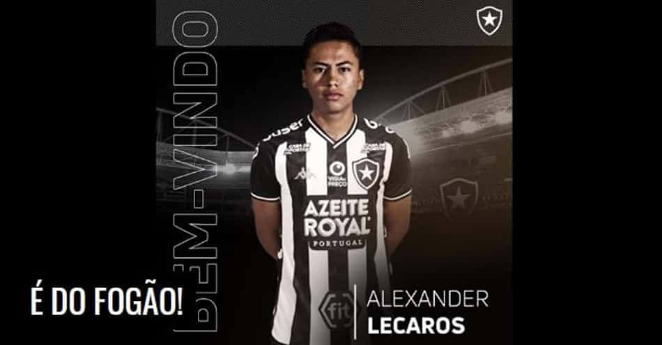 Mais um! Botafogo contrata atacante Alexander Lecaros para 2020