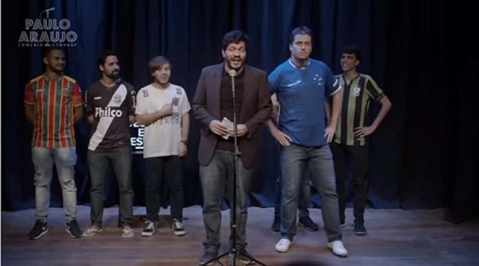 Rebaixamento do Cruzeiro para a Série B vira zoeira em stand-up de comediantes mineiros. Veja!