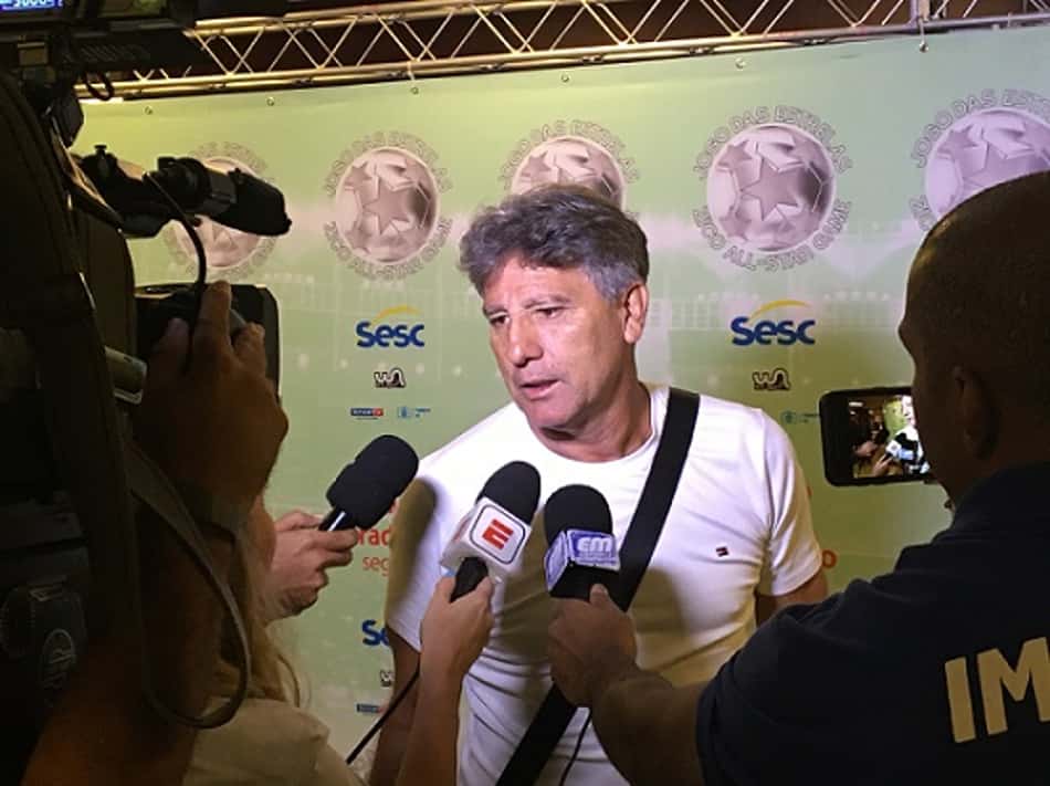 Renato Gaúcho despista sobre contratações e exalta Luan