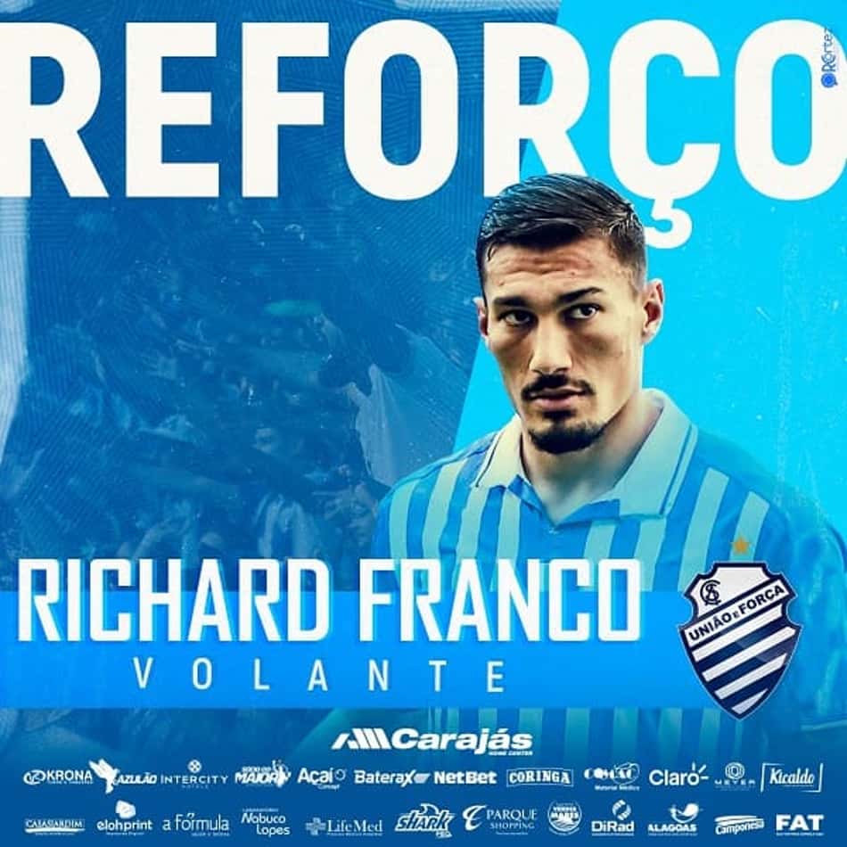 Ex-Avaí, Richard Franco é reforço do CSA para a próxima temporada