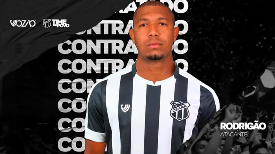 Após marcar pela 1ª vez pelo Ceará, Rodrigão desabafa: 'que continue assim até o final da temporada'