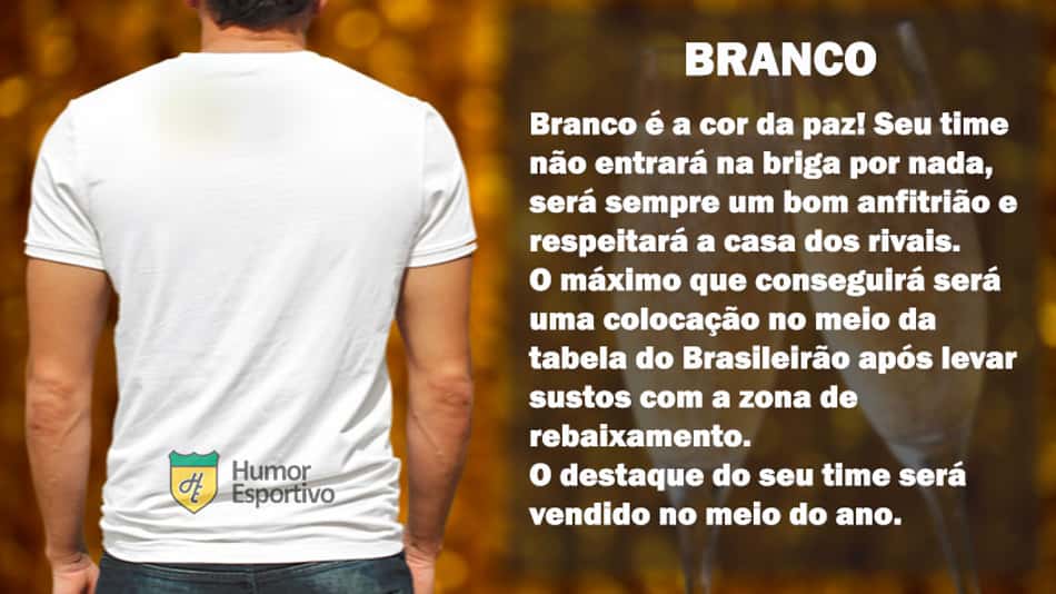 Veja o significado das cores da virada para o seu time em 2020