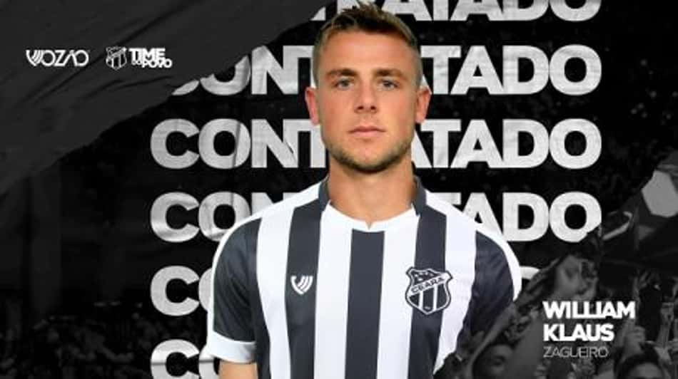 Filial? Também ex-Internacional, zagueiro Klaus é anunciado pelo Ceará