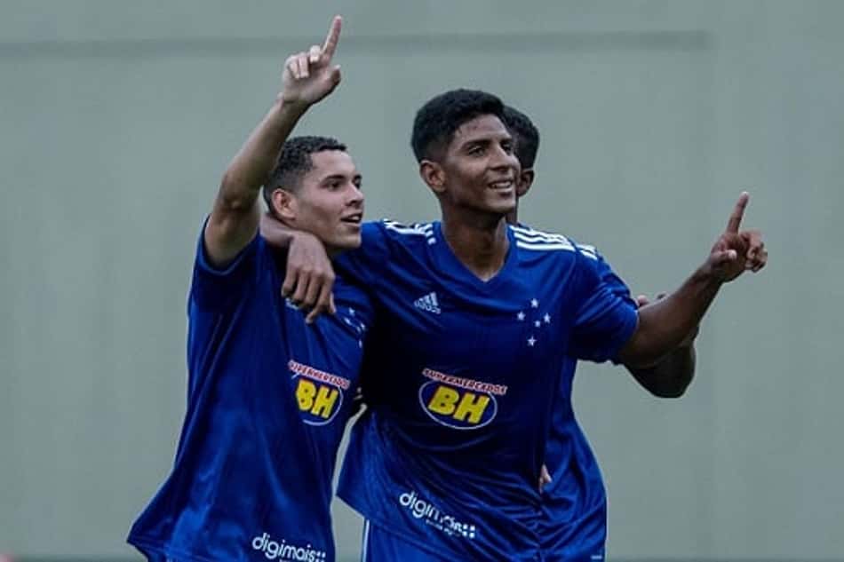 Os meninos do Cruzeiro estão classificados para a outra fase da Copinha