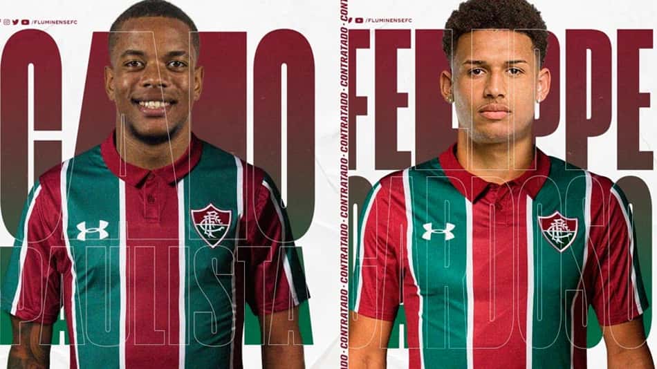 Fluminense anuncia contratações de Caio Paulista e Felippe Cardoso