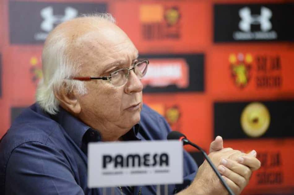 Presidente do Sport desabafa e critica conselheiros: 'Vontade de matar na porrada'