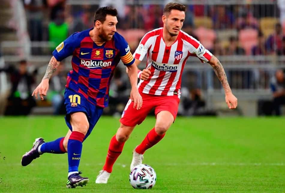Barcelona x Atlético de Madrid - Disputa