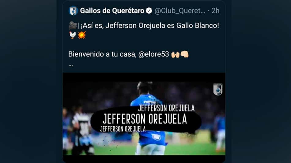 Clube mexicano confunde jogador em anúncio oficial e web não perdoa