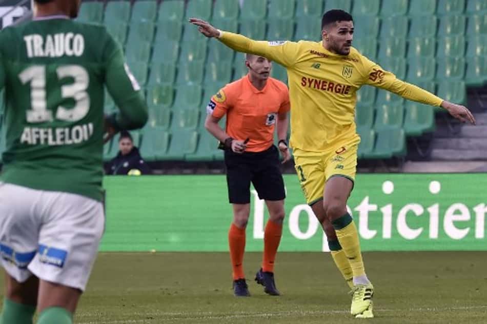Nantes vence o Saint-Étienne, fora de casa, pelo Campeonato Francês