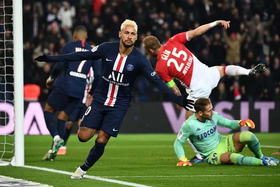 PSG x Monaco - Neymar