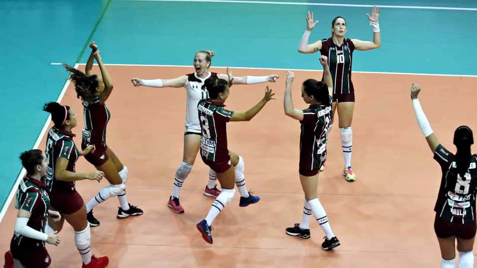 Fluminense vence o Flamengo pela Superliga feminina de vôlei