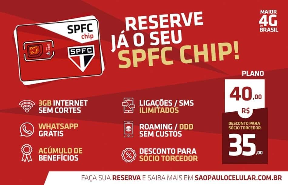 São Paulo fecha contrato de patrocínio para o calção