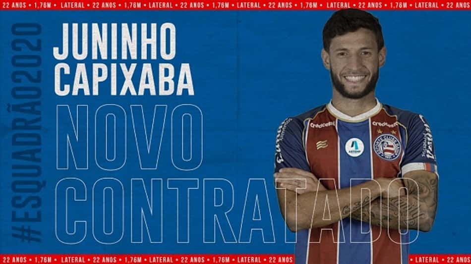 Lateral-esquerdo Fabinho Capixaba está de volta ao Bahia