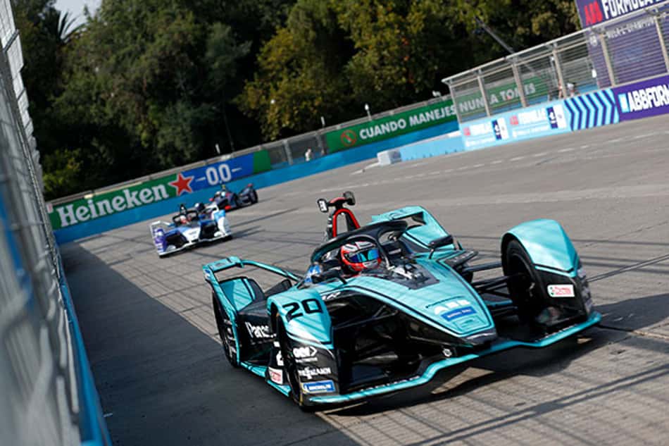 FE: Evans garante a pole para a Jaguar em Santiago; Massa larga em quarto e Di Grassi bate