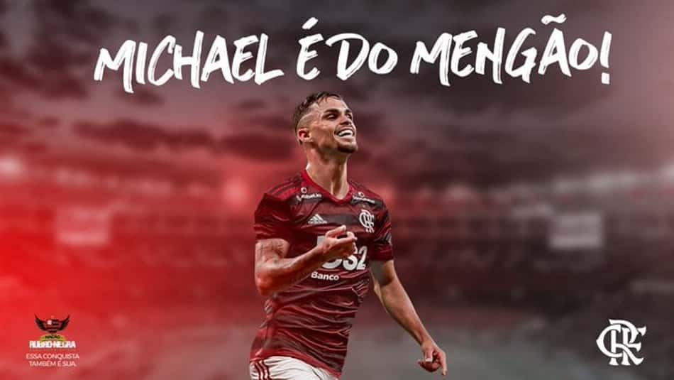 Revelação do Brasileirão, Michael é anunciado como reforço do Flamengo