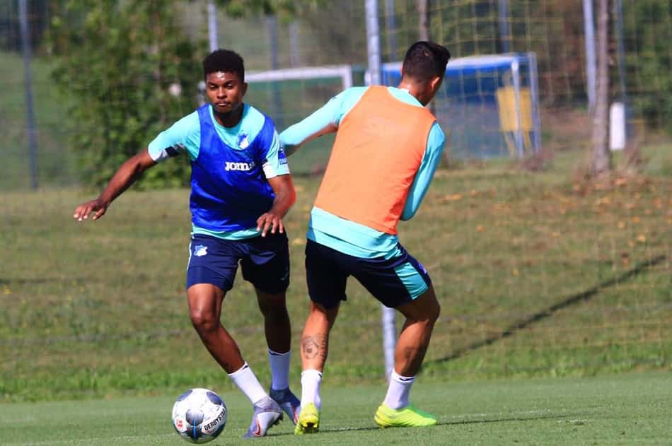 Lucas Ribeiro espera evolução do Hoffenheim no Campeonato Alemão