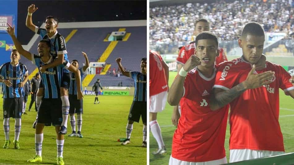Tem clássico! Como chegam Grêmio e Inter para a final da Copinha
