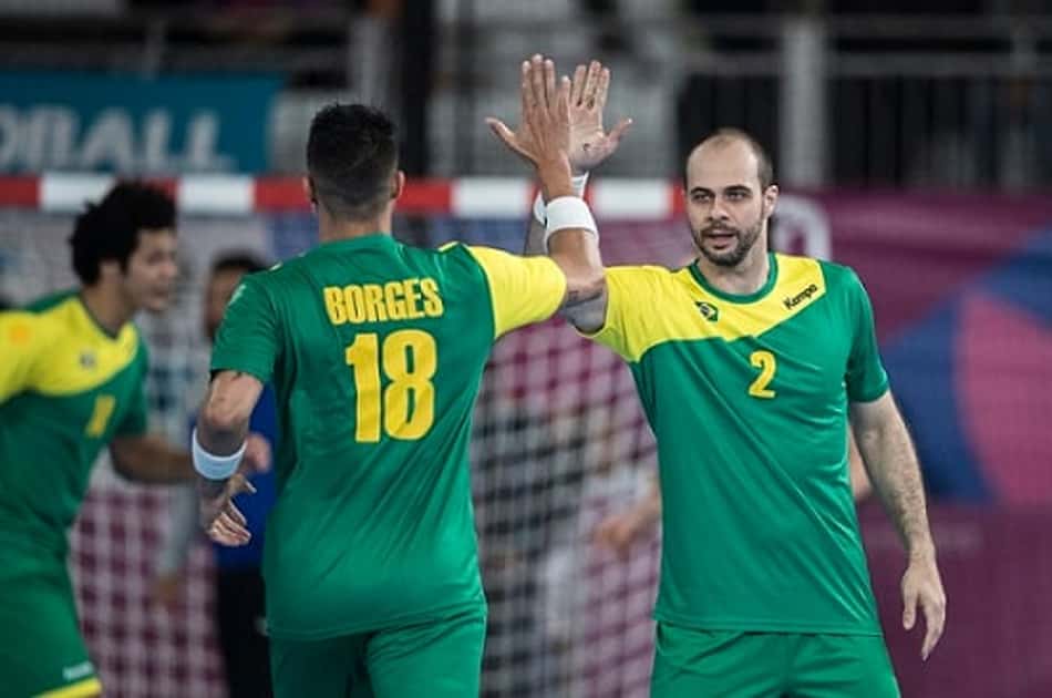 Brasil perde para Argentina e fica com o vice no Sul Centro de handebol