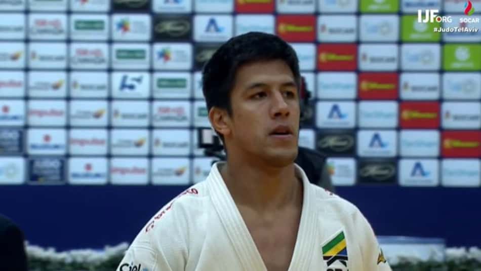 Com ippon, Eduardo Yudy bate alemão e fatura o bronze em Israel