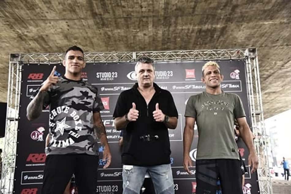 Card do SFT 20 tem mudança de atleta em disputa de cinturão; Do Bronx entra em ação